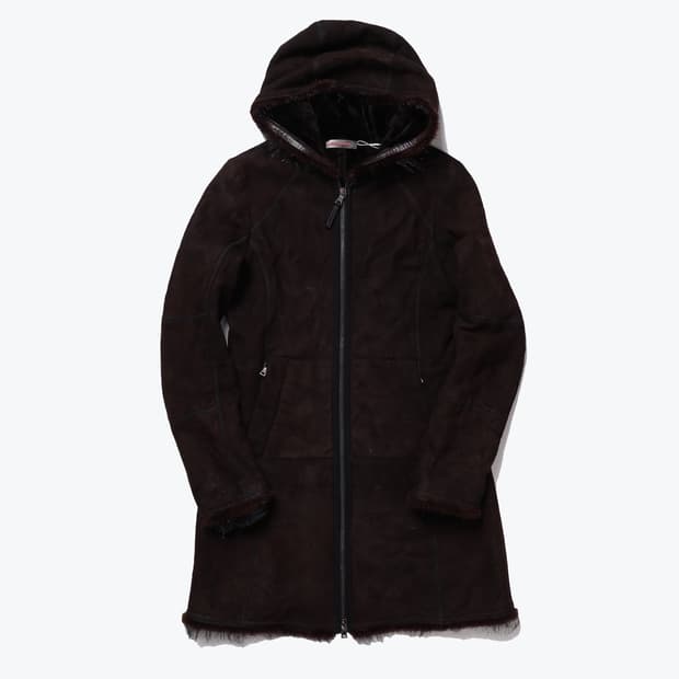 Prada 쉽스킨 퍼 코트