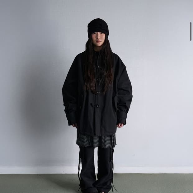 시오 스너그 밀리터리 후디자켓