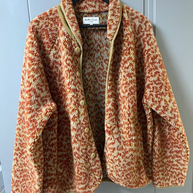 YMC 호피 플리스 자켓