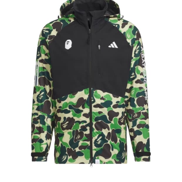 베이프 X 아디다스 윈드레디 자켓