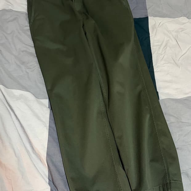 스테디에브리웨어 릴렉스드 치노 팬츠 올리브 2