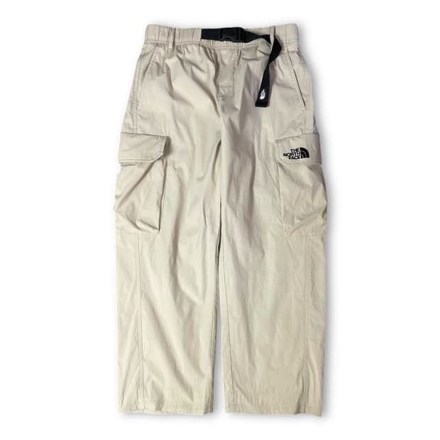 (밴딩) 노스페이스 베이지 벨트 카고 코튼 팬츠 S