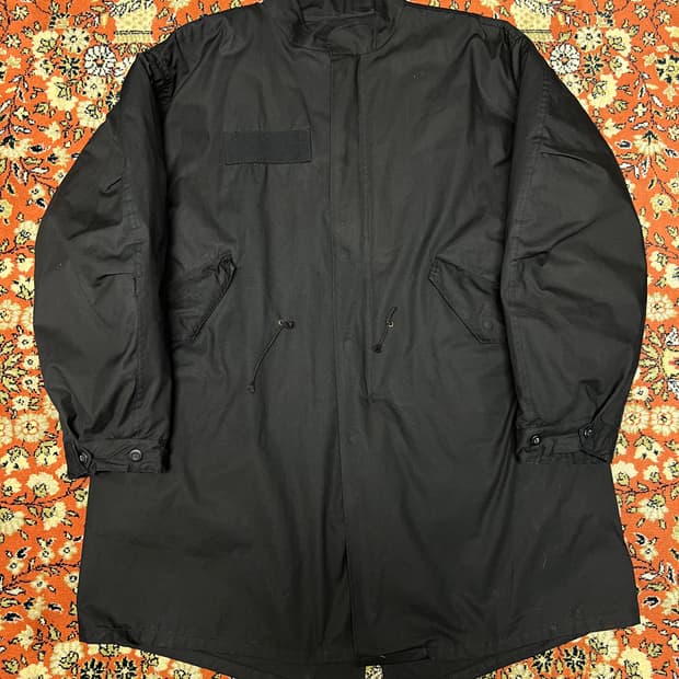 [XL] M65 피쉬테일 복각 개파카 블랙