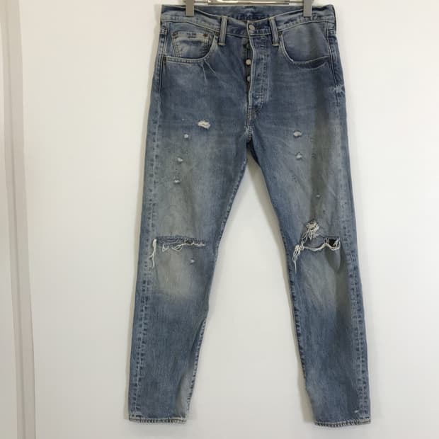 리바이스 LEVIS 501CT 데미지워싱 데님팬츠 [32x32]