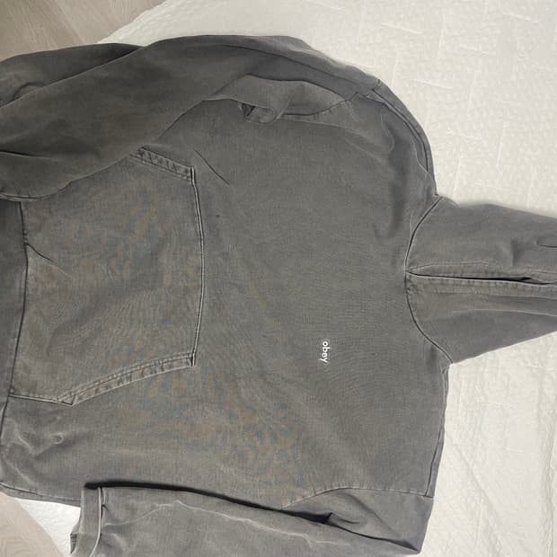 오베이 피그먼트 후드티 XL