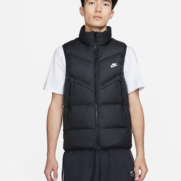 나이키 스톰 핏 윈드러너 다운 베스트 패딩 조끼