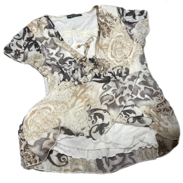 jpn vtg 레이어드 반팔