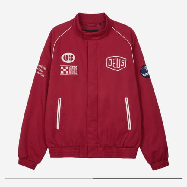 데우스 엑스 마키나 레이싱 자켓 레드