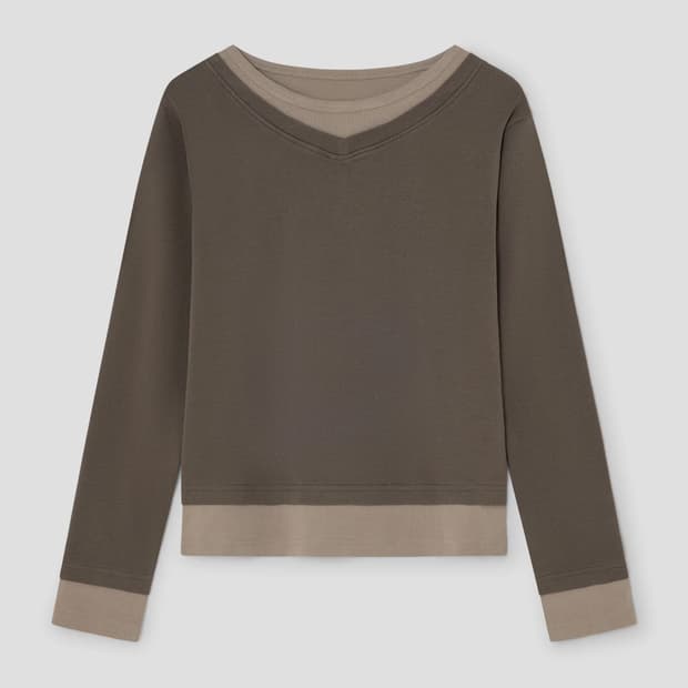 (M,L) 기마구아스 SAMM 롱슬리브 /라이트그레이