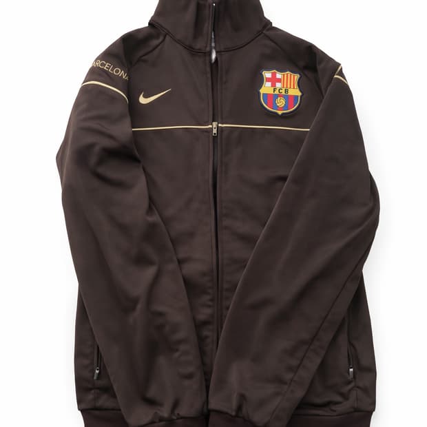 희귀 매물) 나이키 바르셀로나 08 09 시즌 져지 브라운