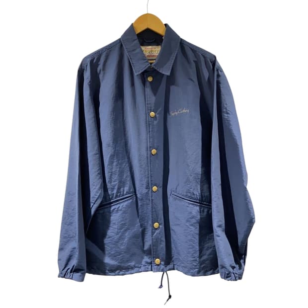 트로피클로딩 로고 웜업 코치자켓 42