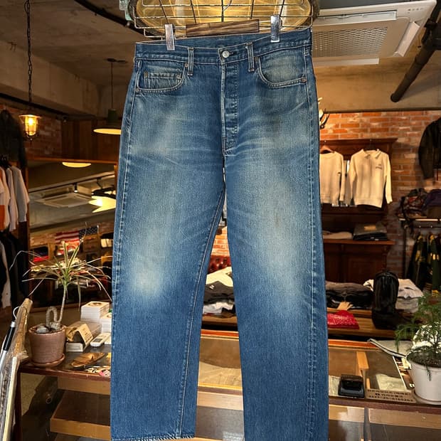 80s USA Levis 501 Selvedge Denim Pants