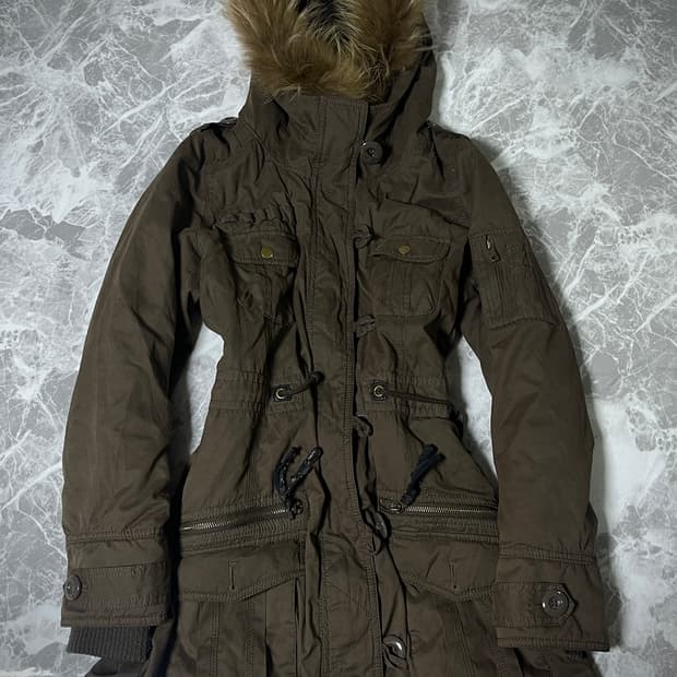 dosch y2k fur jacket