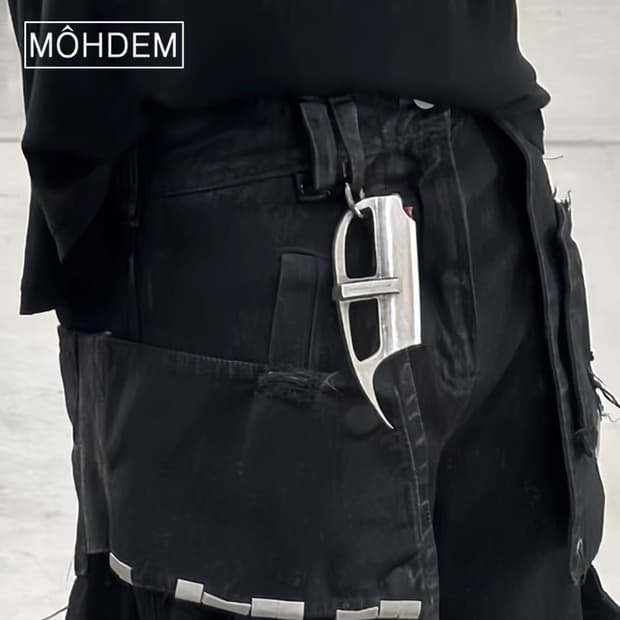 [Unisex] 헤비 크롬 라이터케이스 키링 열쇠고리