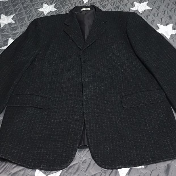 SPINOZA 양모100% 쓰리버튼 블레이저 (F)