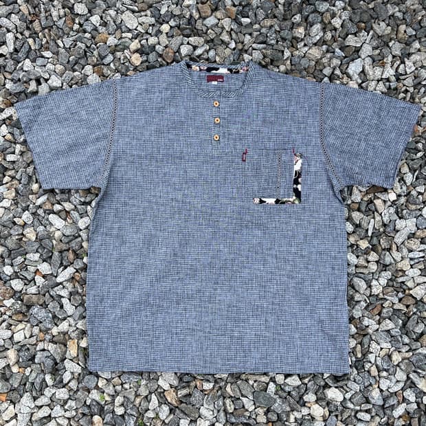 EDWIN 헨리넥 셔츠  (실측확인)