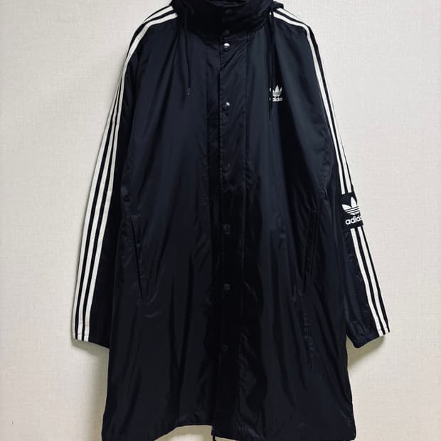 Adidas 아디다스 윈드브레이커 롱 자켓 XL