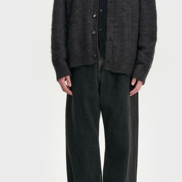 벨리에 브러쉬드 탐 가디건