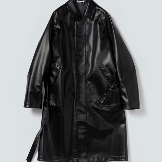 오라리 라미네이트 리버시블 코트 4