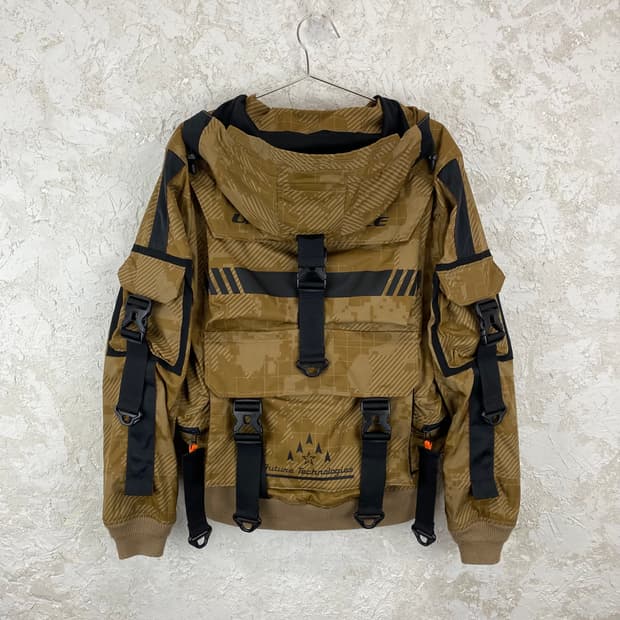 아비렉스 AFRL 퓨쳐 테크놀로지 유틸리티 멀티 포켓 플라이트 봄버 자켓