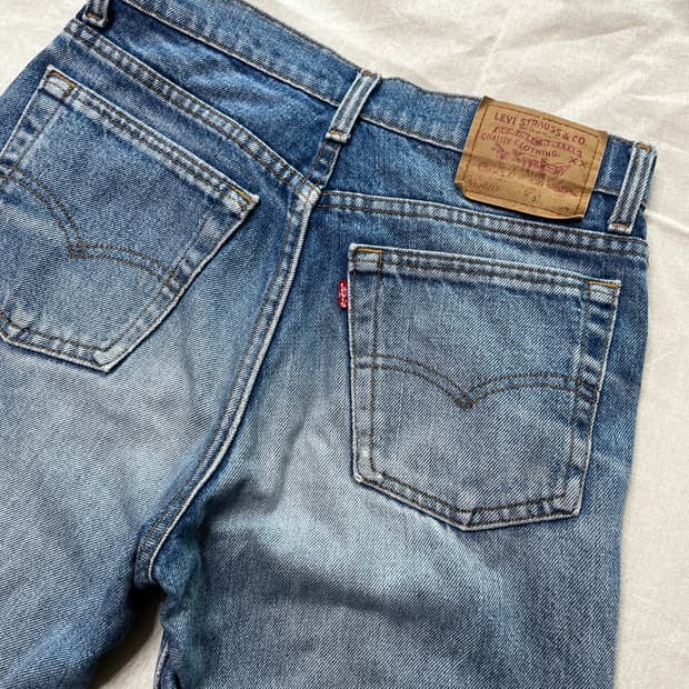 [92's USA] Levi's 오리지널 Lot 510 디스트로이드 데님