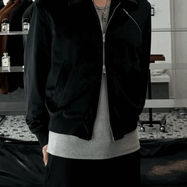 준느 J35 벨벳 자켓 S