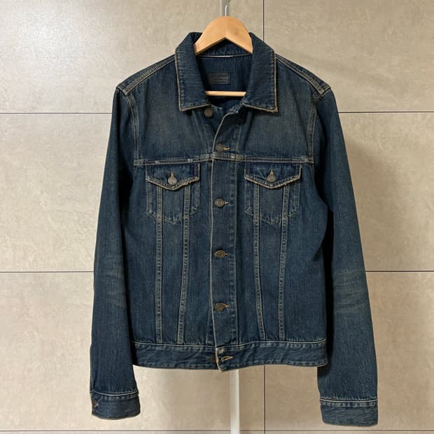 생로랑 퍼머넌트 14시즌 데님 자켓