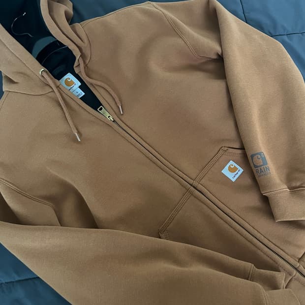 칼하트 멕시코 레인디펜더 써멀 후드집업(size s)