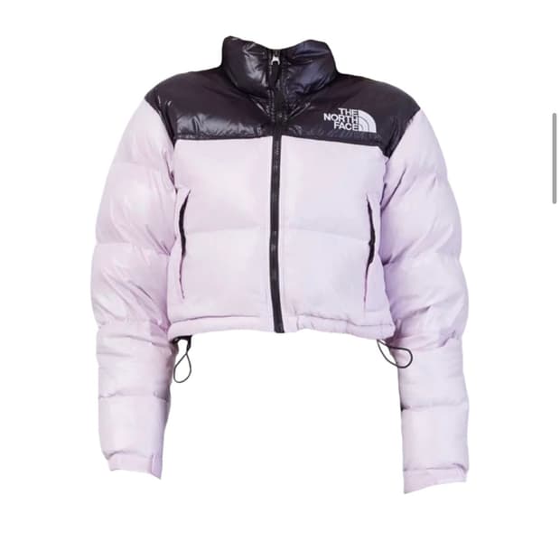 노스페이스 눕시 숏 자켓 라벤더 포그 s
