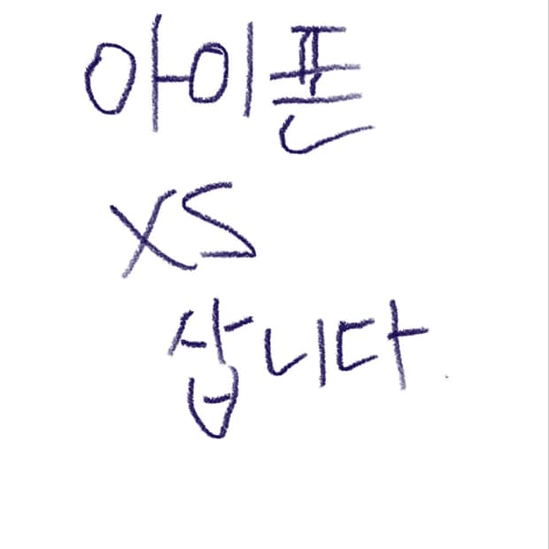 사진용폰 아이폰xs삽니다