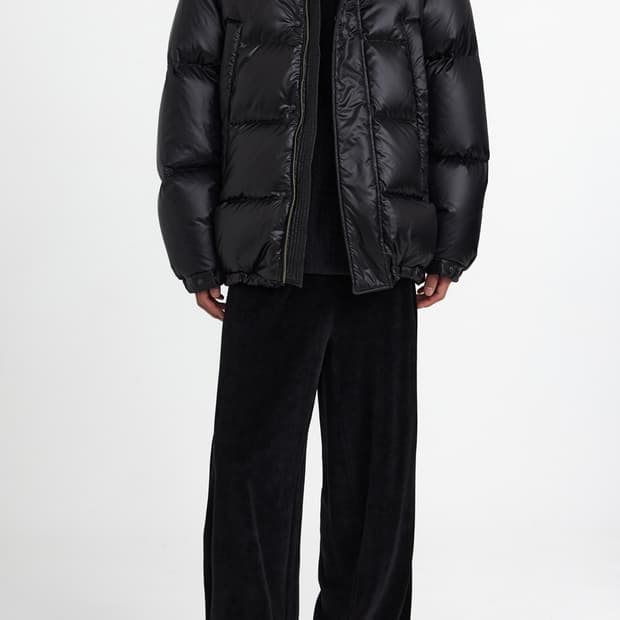 (M) 유스 오버사이즈드 푸퍼 다운 자켓