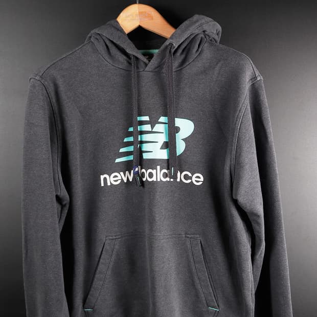 뉴발란스 민트로고 후드