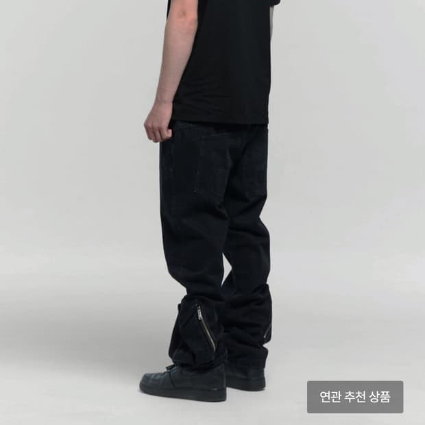 MPa ANKLE CARGO PANTS (BLACK)/ S size