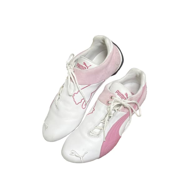 00s 푸마 퓨처캣 레더 화이트핑크