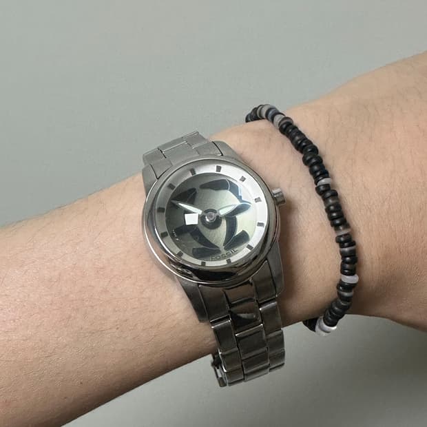 초희귀 fossil bigtic 파슬 빅틱 ufo 빈티지 시계
