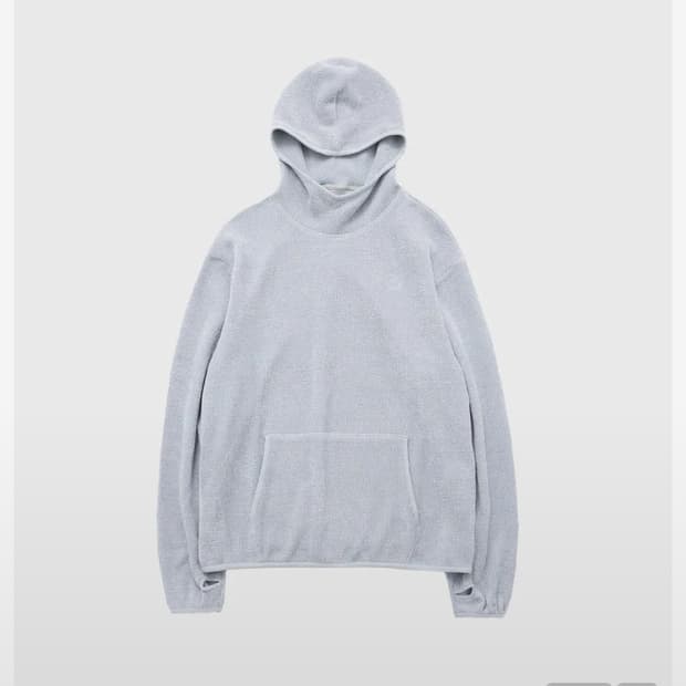 어드벤처 소프트 후디 (라이트 그레이)