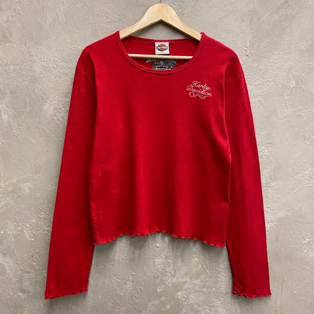 [L-XL] Harley-Davidson 할리데이비슨 우먼스 롱슬리브