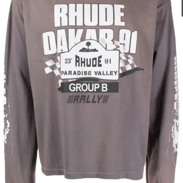 Rhude 롱슬리브 xl