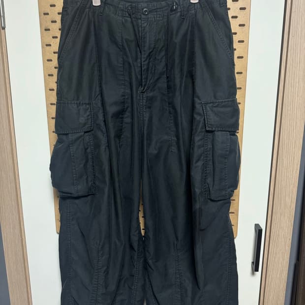 니들스 hd bdu 팬츠 블랙 m