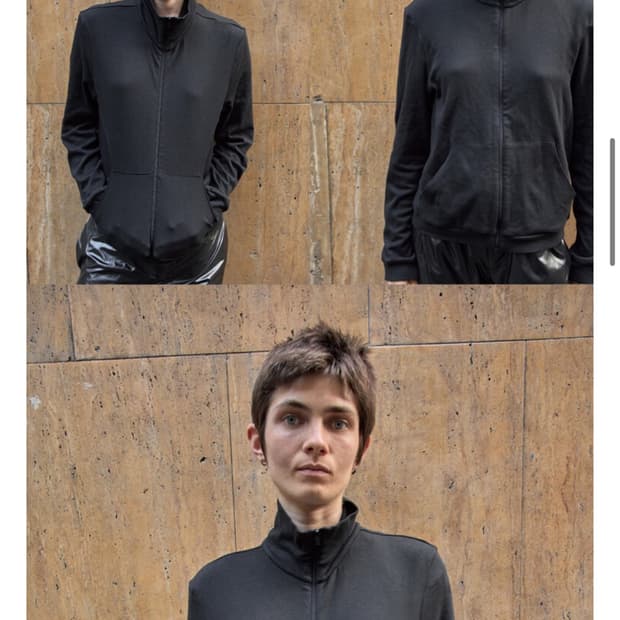 Neck zip / black