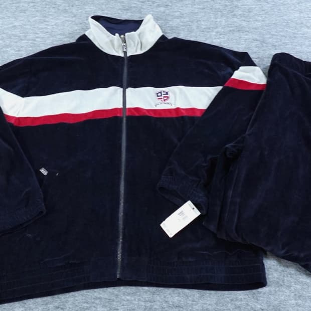 Phat Farm 벨루어 트레이닝복 셋업(데드스탁)