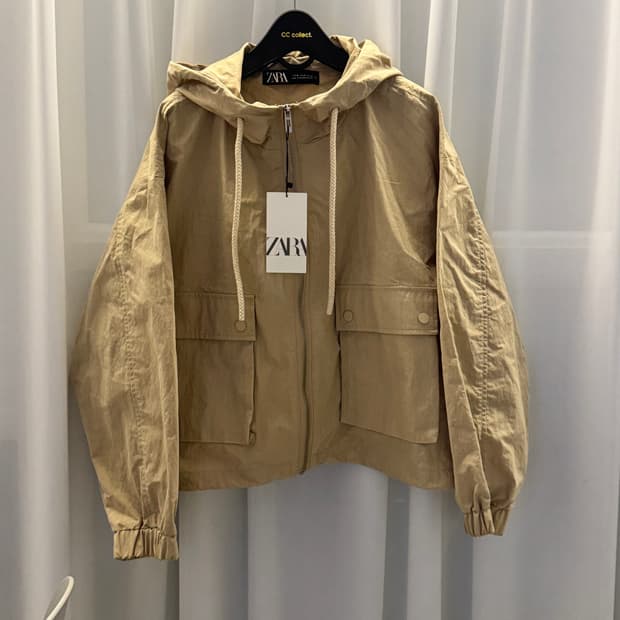 ZARA 미사용 바람박이 후드자켓