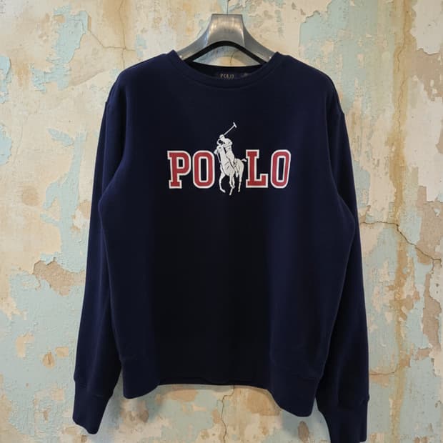 폴로 랄프로렌 빅포니 기모 맨투맨 L