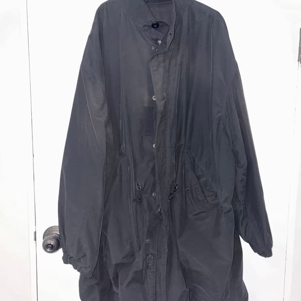 폴리테루 23FW 피쉬테일 파카 블랙 4