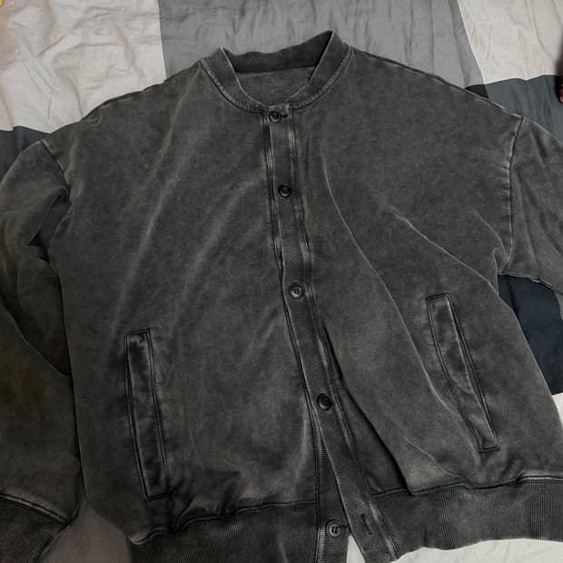 비긴 202 그레이 컬러 가디건