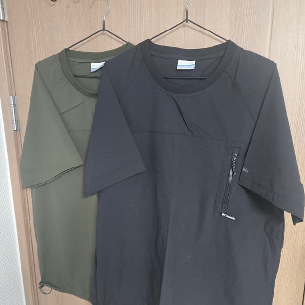 컬럼비아 남성 우븐 포켓 반팔티 XL 2벌 일괄 / 새상품급