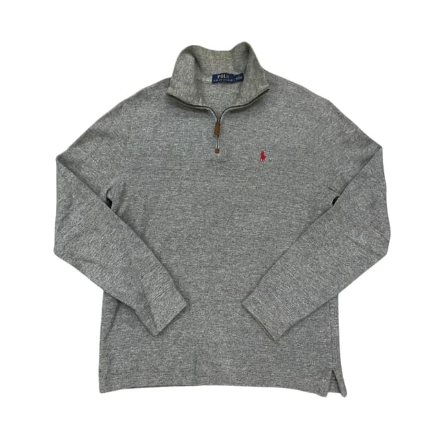 폴로랄프로렌 반집업 니트