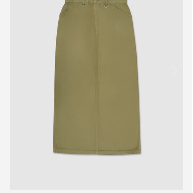 얼바닉 safari skirt 카키 M