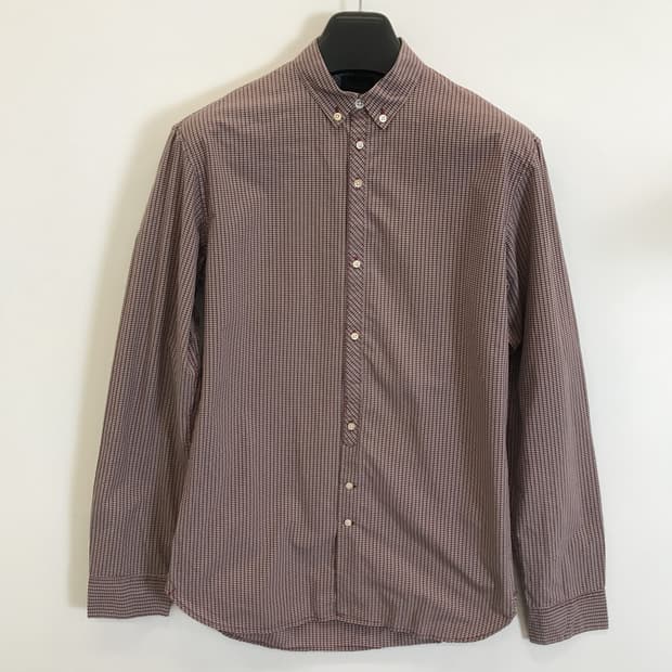 폴스미스 테일러드핏 체크셔츠 [S]