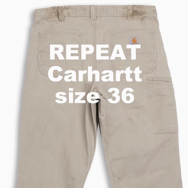 빈티지 칼하트 워크 팬츠 36 인치 CH2913601